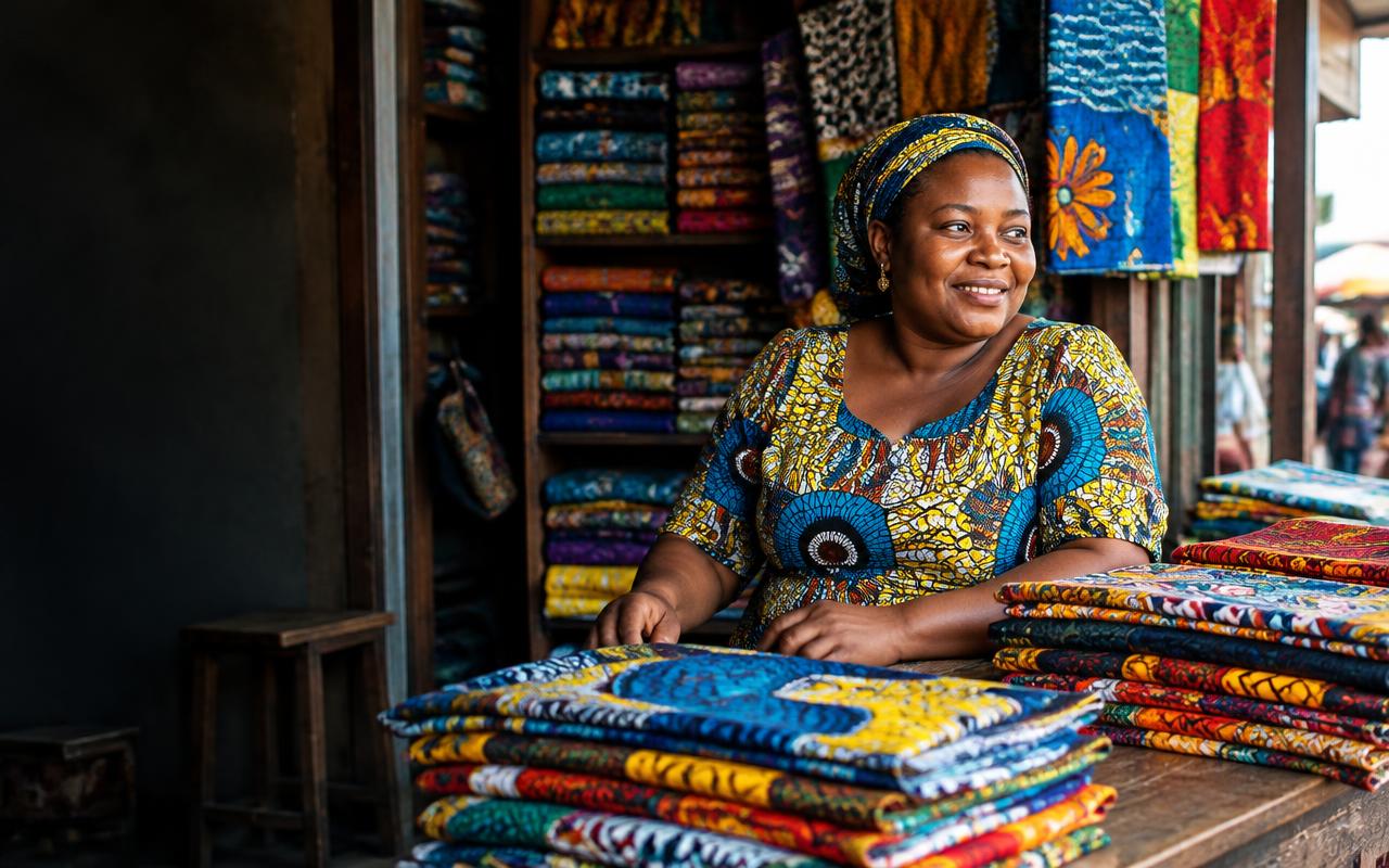 Fabric trader · Lagos